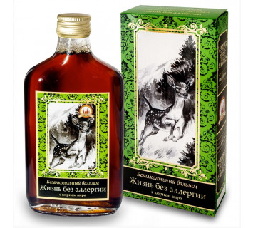 Бальзам безалкогольный «Жизнь без аллергии с корнем аира»