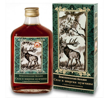 Безалкогольный бальзам «Сила и энергия мужчины с пантогематогеном»