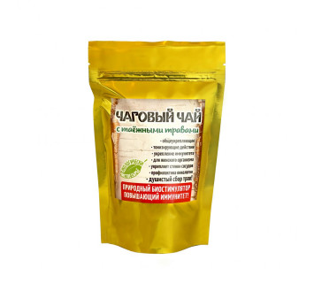 Чаговый чай с Таёжными травами, 100гр